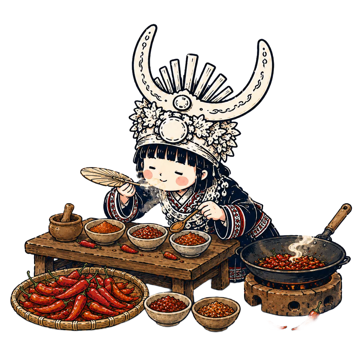 Roasting ingredients