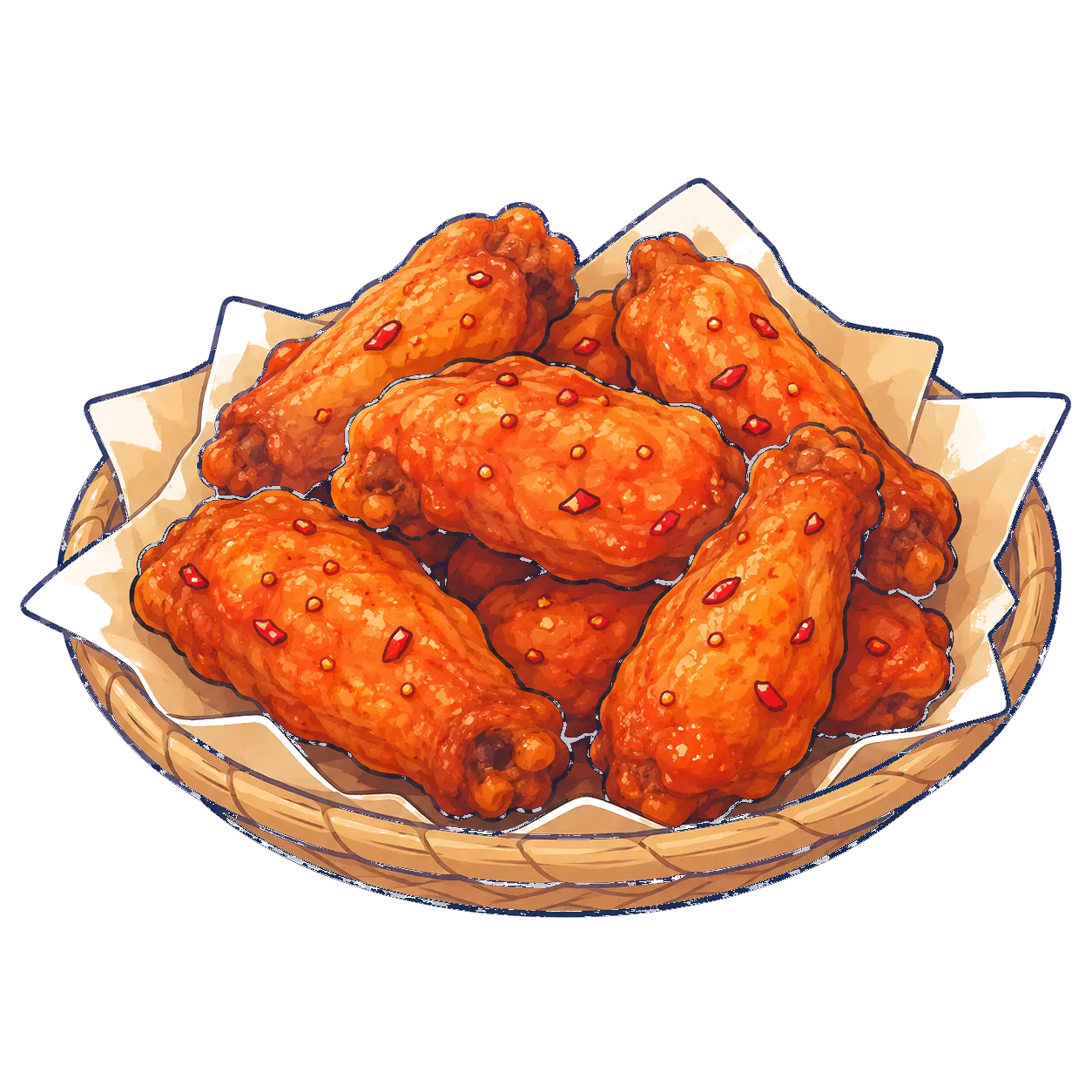 Chicken wings pairing