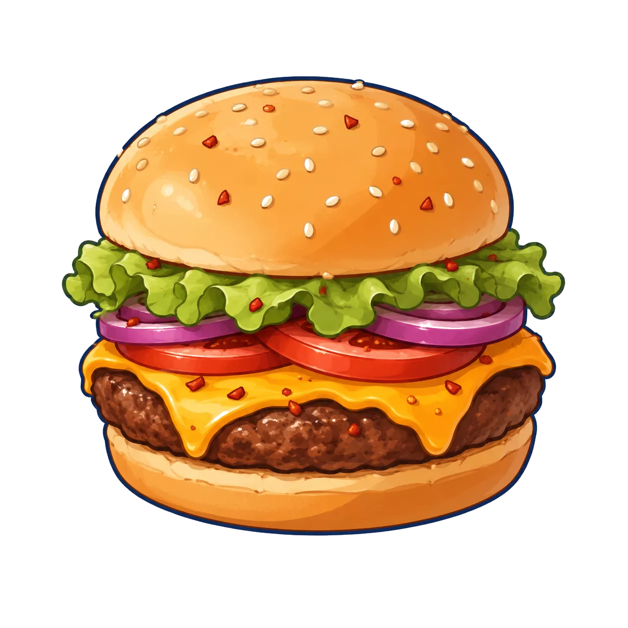 Burger pairing